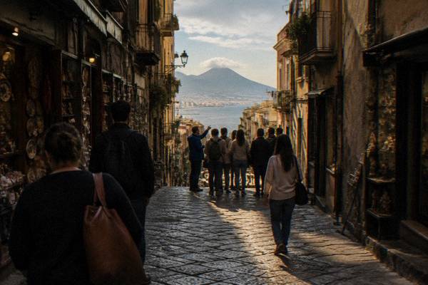 Free Walk From Piazza Dante, Naples