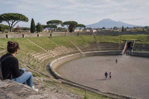 From Rome, Optional Vesuvius and Pizza, Rome